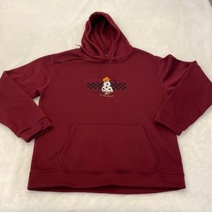 Halloween Skate Boarding Ghost Hoodie